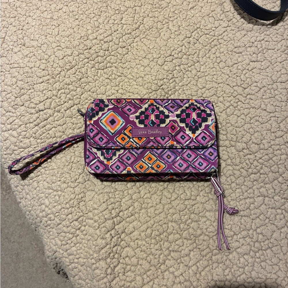 Vera Bradley Multicolor Geometric Wristlet
